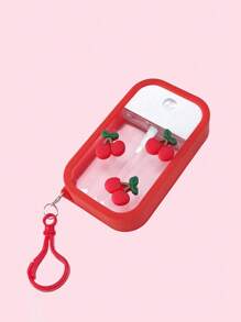 Portable Perfume Bottle, 1 Lovely Red Cherry Moisturizing Water Bottle, Hook Travel Portable Spray Bottle, Birthday Gift For Family And Friends, Gift Recommendation, Suitable For 50ml