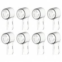 适用于替换刷头和IO系列电动牙刷刷头保护罩的电动牙刷防尘罩 - 彩色4件裝 - 查看 13