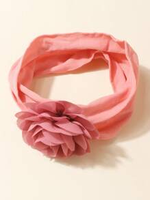 3pcs/Set Cute Big Bowknot Elastic Crease-Free Hairband Set, Suitable For Daily Wear, For Infants