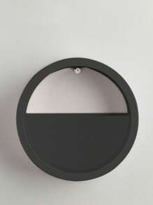 1 pieza Macetero de pared redondo, maceta hidropónica, decoración de pared interior, estilo escandinavo, apta para sala de estar, comedor, en color macaron
