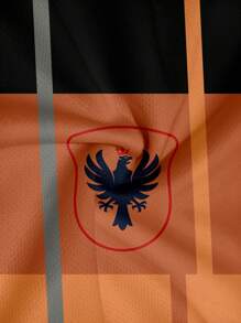 Men's Patchwork Striped Design Business Short Sleeve Top Tee - Multicolor - View 5