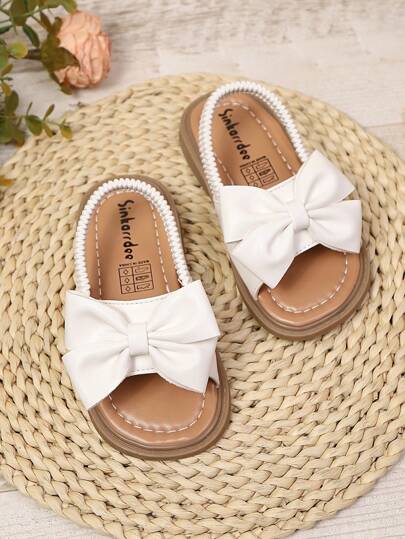 أحذية الأميرة الأطفال الفتيات ذات الشريط البسيط الناعم واللصائق المناسبة للصيف والعطلات اليومية والحفلات ، مناسبة للأطفال الرضع