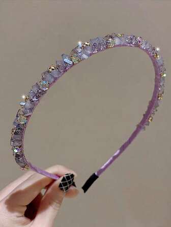 2025 New Korean Elegant Headband With Crystal Hair Accessories For Women,Hairband,Hair Hoop Headbands