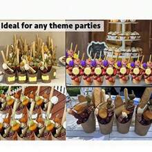 牛皮纸杯鸡蛋仔杯华夫杯加厚冰淇淋杯牛皮纸斜口杯零食杯