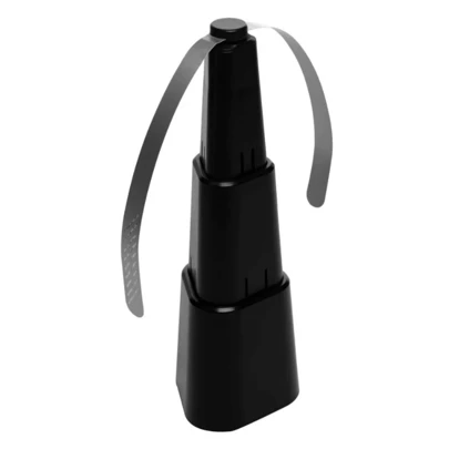 Ventilador Repelente RETRÁTIL Espanta Moscas Preto Com Alça