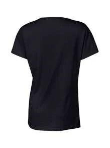 Lisa Wasted Cotton Women's T-Shirt, Comfortable To Wear