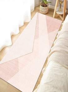 1pc Fashionable Gradient Color Indoor Decorative Rug, Faux Wool Plush Material Indoor Carpet, Living Room Rug, Sofa Rug, Bedroom Rug, Bedside Anti-Slip Mat, Dining Room & Kitchen Rug, Office Chair Pad, Entryway Mat, Outdoor Picnic Blanket, Outdoor Camping Mat