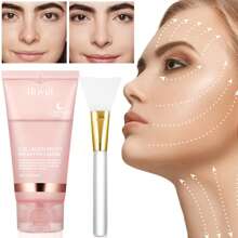 Collagen-Filled Moisturizing Anti-Wrinkle Face Mask, Replenishes Skin's Collagen, Anti-Wrinkle, Moisturizing And Easy To Absorb, Thicker Application Provides More Nourishment - Collagen Filling Mask - View 2