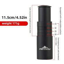 Extensores de manillar para bicicleta de montaña, elevadores de horquilla delantera, accesorios elevadores del tubo de dirección para bicicletas de carretera
