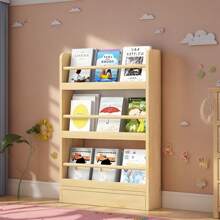 Estantería de pared de madera para libros, estantería para libros, estantería para habitaciones infantiles, estantes de pared para la sala de estar, habitación infantil, dormitorio