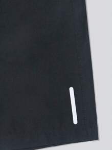 Short décontracté à séchage rapide pour activités de plein air 2025 pour hommes, avec taille à cordon, poche zippée, bande réfléchissante et motif imprimé, idéal pour la plage
