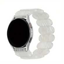 时尚树脂表带兼容 Galaxy Watch 7/6/5/4/FE 40mm 44mm/Watch 6/4 Classic 43mm 47mm 42mm 46mm/Watch 5Pro 45mm/Active2 40mm 44mm 可更换表链，20mm/22mm 表带兼容 Galaxy Watch - 彩色 - 查看 9