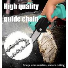2 件 10 英寸链锯链，(40DL 3/8"LP 050) 花园用品替换配件适合 Sun Joe SWJ803E、适合 WORX WG309、适合 RYOBI RY40560、适合 Greenworks 20062、适合 CRAFTSMAN、适合 Makita。 - 黑色 - 查看 4