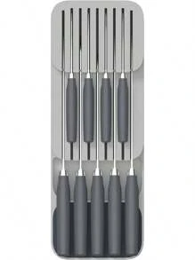Jos.Eph Joseph DrawerStore Knife Organizer, Holds Up To 9 Knives, Kitchen Organization & Drawer Storage – Compact, - Flatware & Utensils - 查看 7
