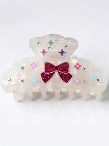 1pc 8cm Hair Claw Clip, Hairpin Headpiece, 2025 New Style