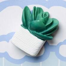 1pc 5pcs8pcs New Creative Plant Potted Cute Resin Succulent Cactus Pushpin/Fridge Magnet Photo Wall Office DIY Potted Pushpin Wall Nail Thumbtack Thumbtack Pushpin Wall Nail Decorative Photo Magnet Refrigerator Magnet Office Whiteboard Accessories Magnet Locker Magnet Photo Frame Style And Color Random Gifts Birthday Graduation