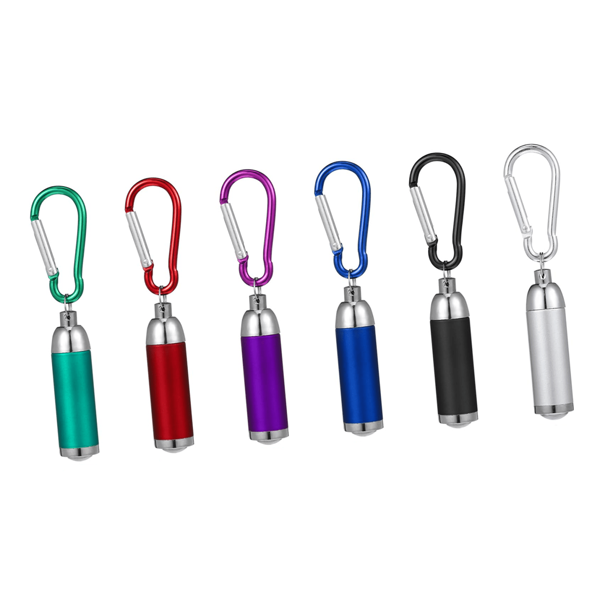 LED Mini Flashlight Telescopic Strong Light Multi-Function Keychain Light Waterproof Camping Torch Outdoor Hiking