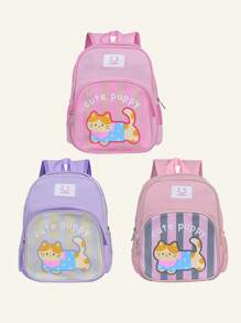 Mini mochila escolar de dibujos animados, linda mochila escolar, divertida mochila de hombro, mochila escolar para viajes y actividades al aire libre, mochilas de viaje