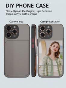 1pc Matte Texture Multi-Designs Full Coverage Phone Case Compatible With Iphone/Galaxy/OPPO/REDMI/, Suitable For Valentine's Day, Birthday, Couples, Parents-Kids, Cats, Dogs, Flowers, Butterflies