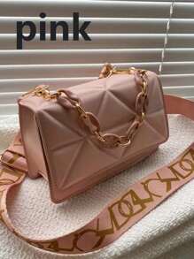 Premium Fashion Embossed Crossbody Bag, Flap Shoulder Bag, Women's Casual Handbags And Wallets Premium Fashion Embossed Crossbody Bag, Flap Shoulder Bag, Women's Casual Handbags And Wallets, Best Choice For White-Collar, Novice Daily Commuter - Multicolor - View 8