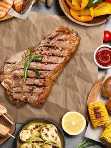 50 Stücke Ölaufnahmepapier für fritierte Speisen, alltäglicher Haushaltsartikel