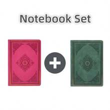 Vintage Notebook,Vintage Embossing Journal ,Hardcover Lined Notebook For Men & Women, Classic Daily Writing, Mixed Colors, Stationery Gift Packaging Back To School