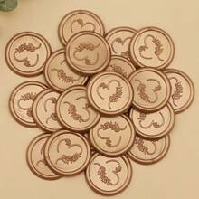 200 Pcs Wax Seals Stickers, Custom Logo Wax Stickers, Handmade Wax Seal Stickers For Wedding Invitation, Self-Adhesive Envelope Wax Stickers-Bronze,Back To School,School Supplies,Multi-Functional,Ornamental,Reusable,Modern,Colorful,Cute,Vintage,Cartoon,Kawaii,Custom,Personalized,Unique,Customized,Workers,Clients,Students,For Business/Work/Office,For School,School Supplies,Back To School,For Office,For School,For Classroom,For Teacher Gifts,For University,For Colleague,For Dorm Rooms,For Teacher,For Boys And Girls,For Teenagers,Junior High School Students,Middle School Students,High School Senior High School Students,College Students,University Students,Freshman,Sophomore,Underclassmen