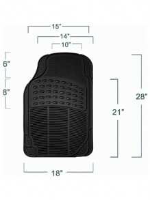 3 Piezas Universal Tapetes Para Carro