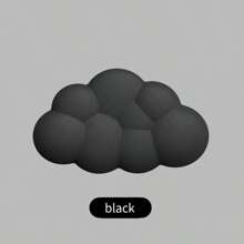 Cloud-Shaped Wrist Rest Pad, Made Of PU Material, Non-Slip Rubber Base, Memory Foam, Suitable For Keyboard & Mouse Pad, Soft PU Cloud-Shaped Wrist Rest Pad, Rubber Base, Memory Foam, Relieves Hand And Wrist Pain, Provides Support - Cloud Wrist Rest - View 9