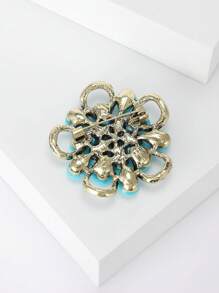 Spilla bohémien alla moda a fiori turca per accessori di abiti da donna, vestiti, tailleur, per feste, banchetti, regalo
