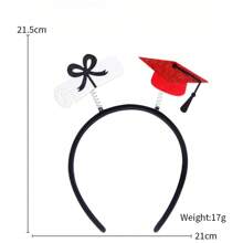 1pc - Graduation Seasonparty Supplies Accessories Graduation Atmosphere Hair Decoration, Photo Prop Headband, Graduation Decorations, Graduation Gifts, Perfect Gift For Family Friends, Classmates