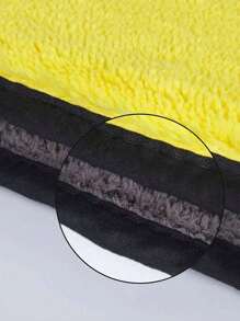 5pcs Double-Layer Microfiber Car Cleaning Towels - Soft Thick And Absorbent - Perfect For Drying And Washing Your Car - Multicolor - View 6