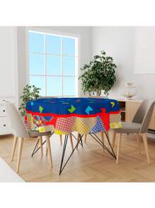 TL323 -  Festa Junina Retalhos Diversos Redondo