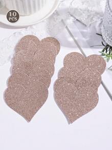 2pcs-10pcs Disposable Nipple Covers, Seamless Breathable Self-Adhesive Invisible Bra, Women's Lingerie & Underwear Accessories,Low Cut Evening Dresses, Bras, Underwear Accessories, Nipple Covers To Prevent Exposure, Wedding Photography Supplies, Wedding Clothing Accessories For Rave - Multicolor - View 11