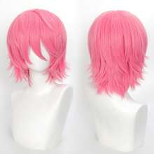 FULCRUM Short Straight Anime Cosplay Wig, Suitable For Parties, Christmas And Other Occasions, Synthetic Layered Short Hair Wig With Bangs, Unisex - Multicolor - View 20