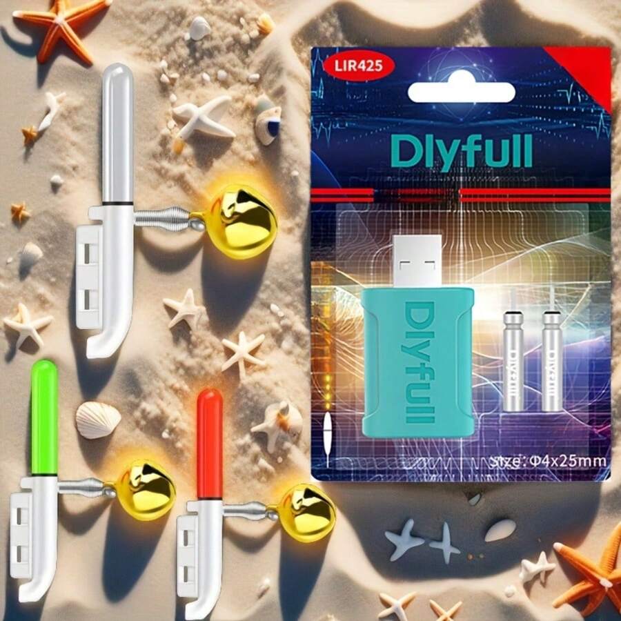 Angelpose CR425 Akku Set - Wiederaufladbare Batterien Mit USB Ladegerät