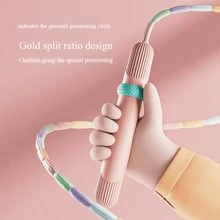 1pc Soft Rubber Collision Resistant Jump Rope, Suitable For Home Fitness, Outdoor Activity, Gym Exercise, Lightweight & Portable, Adjustable, Beginner Level, Unisex, All Seasons