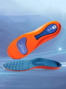 1 Coppia di sottopiedi ammortizzanti, morbidi, traspiranti, assorbenti l'umidità e anti-shock per scarpe sportive da uomo