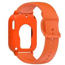 Silicone Case + Strap Compatible With Redmi Watch 5 Lite / 5 Active Repacement Bracelet Belt Smart Watchband Protective Shell Cover