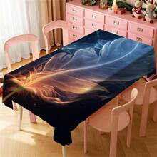 Multi-Functional Polyester Tablecloth - Colorful Patterns, Waterproof And Stain-Resistant, Easy To Clean For Indoor/Outdoor Use - Ideal For Picnics, Parties, Restaurants, Home Decor, And Gift-Giving - Multicolor - View 15