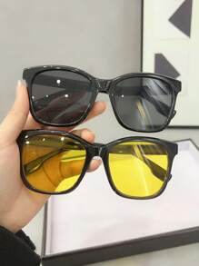 1 Stück Elegante Mode Brille für Damen, geeignet für Outdoor-Aktivitäten, Autofahren, Strand, stilvoll und lässig