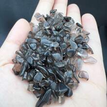 Natural Small Particle Obsidian For DIY Potted Plants, Smooth Rocks, Resin Art, Vase Filler, Aquarium Decor - Maroon - View 8
