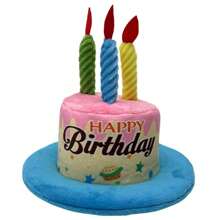 1 件宠物生日帽，猫/狗生日礼物帽玩具，宠物节日帽，猫/狗玩具，宠物快乐玩耍配件