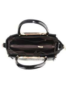 Classic Solid Color Crocodile Texture Square Handbag, Tote Bag, Ladies Commuter Shoulder Bag, Best Mother Day Gifts Ever