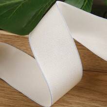 Cinta de seda de moral de dos caras con ribete colorido, suministros de accesorios para el cabello DIY como lazos, tiradores y broches, cinta de satén de poliéster