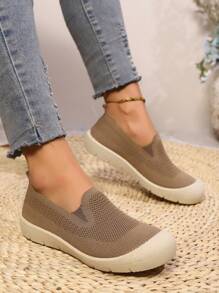 Spring/Summer Mesh Breathable Casual Shoes For Middle-Aged & Elderly Women, Walking Shoes