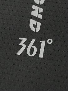 361degree 361 Active/Sports/Beach Top For Men,Elastic,Mesh Fabric,Quick Dry,Swimming,Gym,Daily Wearing,One Or Two Size Larger Is More Recommended - Black - View 11