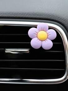 6 件 1 件 3 件 花朵出风口夹，可爱雏菊汽车空气清新剂出风口夹，汽车内饰装饰，汽车装饰闪亮汽车配件件雏菊汽车装饰花朵出风口夹汽车内饰空调出风口夹汽车空气清新剂夹彩色汽车内饰适合女性女孩 - B款 - 查看 20