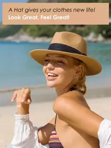 1 buc. Pălărie Fedora tricotată, minimalistă și practică, multifuncțională