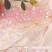 Mini asymmetrische Form Aurora Strass Nail Art Dekoration, kleine Nail Jewelry und Accessoires, super glänzende Nail Zubehör Nägel Nail Charms Nail Gems